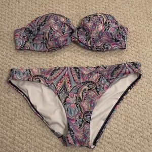 Victoria Secret Strapless Bikini Set